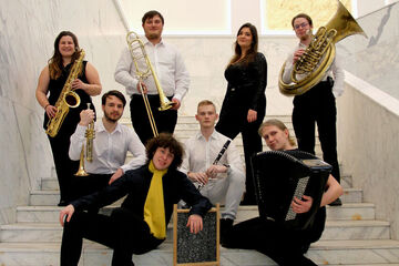 Banda di Feste, bigband konzervatoře Pardubice, 2026. Foto: Konzervatoř Pardubice Banda di Feste, bigband konzervatoře Pardubice, 2026. Foto: Konzervatoř Pardubice