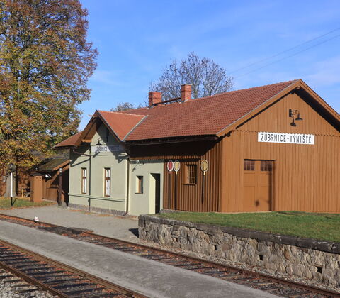 Railway station Zubrnice - Týniště