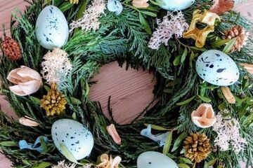 Jarní workshop – vázaný věnec