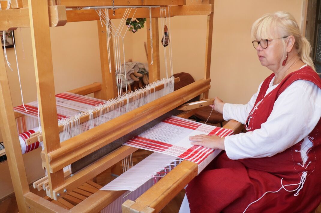 Tkadlena Dagmar Filipová, 2025. Foto: Ladislav Wochutz