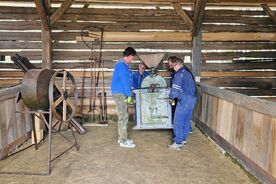 Z dobrovolnictví firmy T-Mobile na Veselém Kopci a Betlémě v Hlinsku, 2026. Foto: Blanka Grossová, T-Mobile