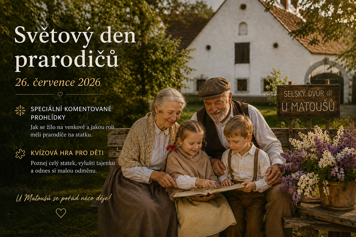 Světový den prarodičů a seniorů – speciální prohlídky s průvodcem