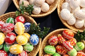 Z programu Velikonoce na Veselém Kopci, 2025. Foto: Pavel Bulena, Muzeum v přírodě Vysočina