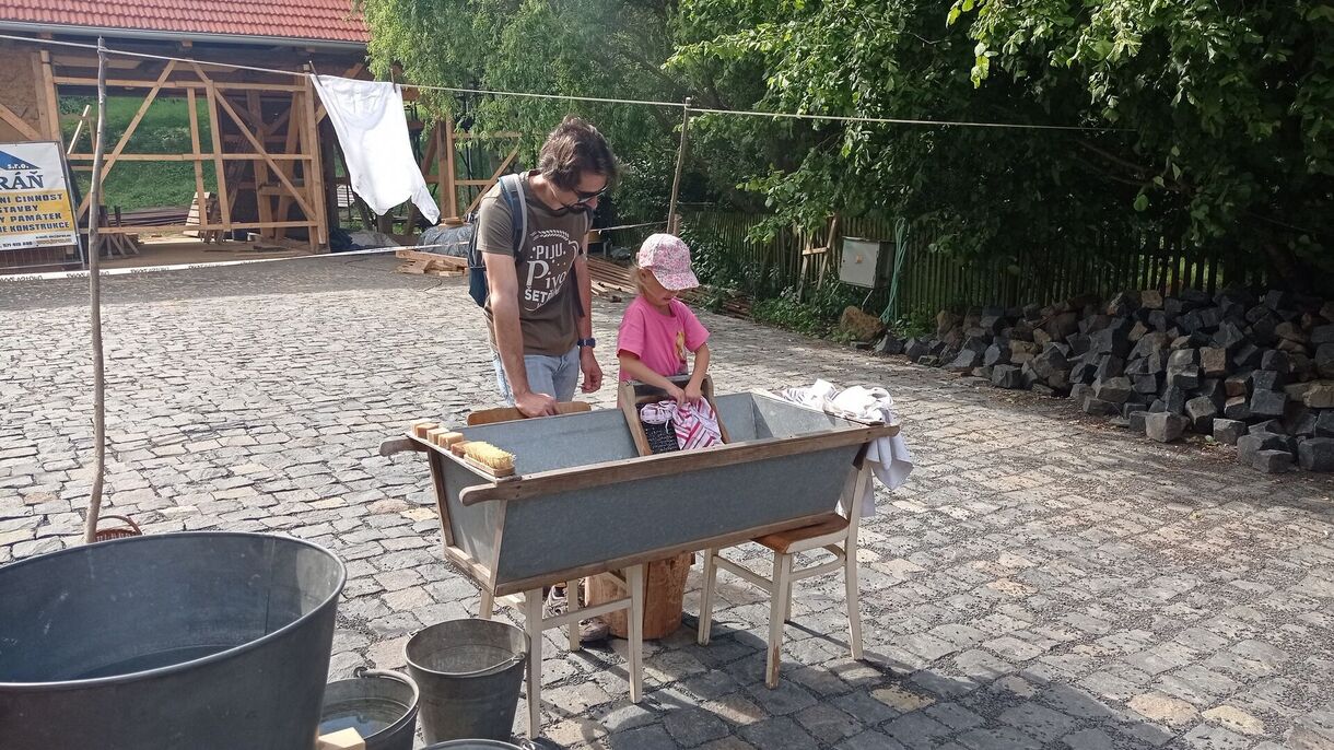 Jak se dříve...pralo prádlo