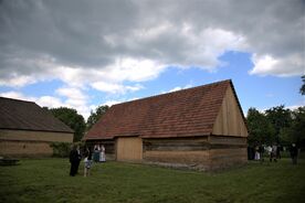 Hanácké muzeum v přírodě Příkazy, slavnostní otevření stodoly ze Skaličky