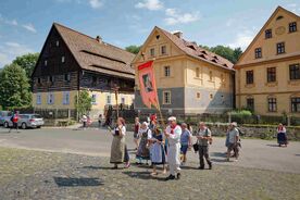 Muzeum v přírodě Zubrnice, poutní procesí k Maří Magdaleně