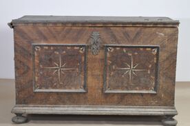 čelní pohled, stav před konzervací