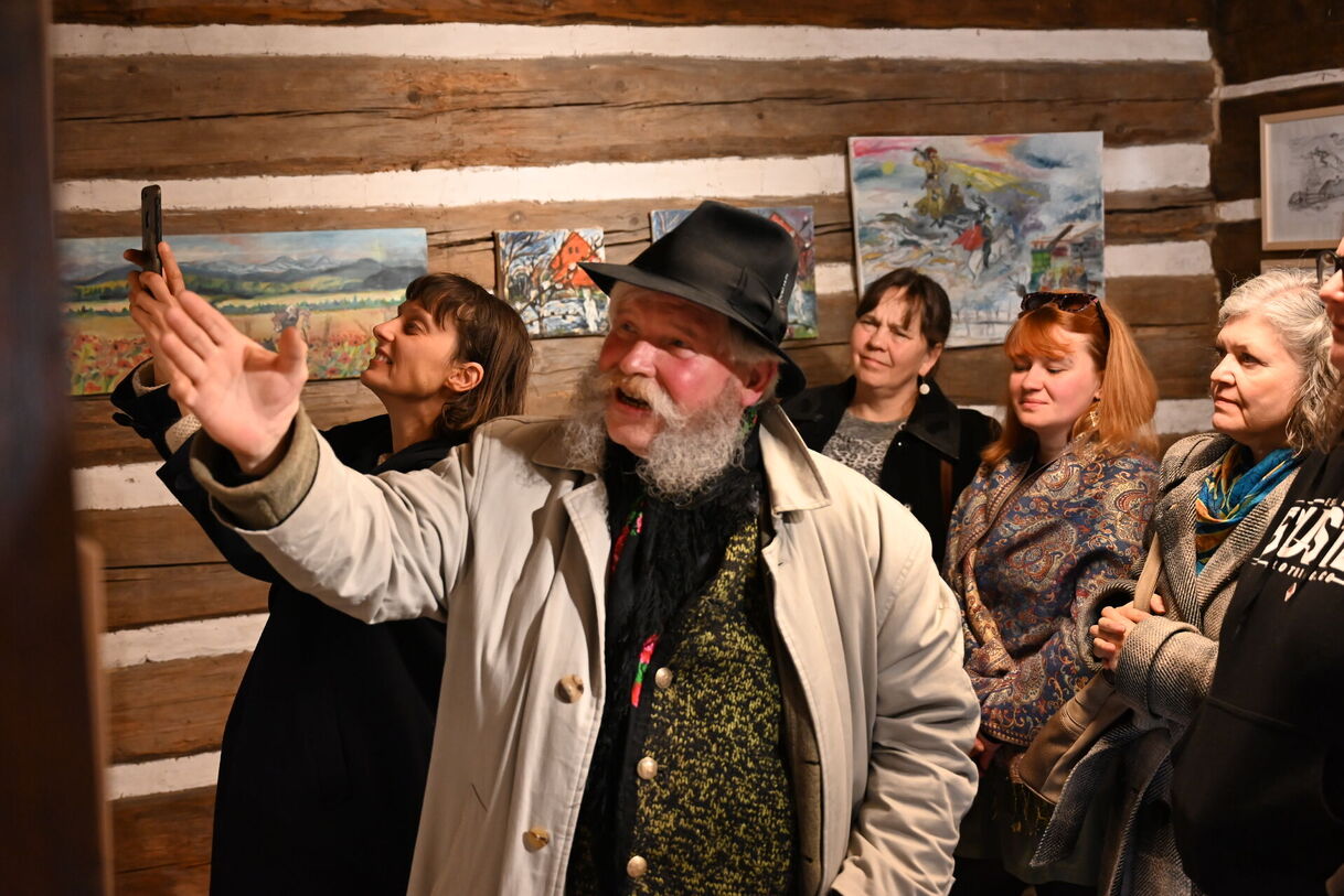 Komentovaná prohlídka výstavy Roman Řezáč