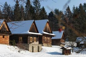 Valašské muzeum v přírodě - zimní areál Valašské dědiny