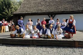 Vystoupení folklórního souboru Vysočánek, 2024. Foto: Pavel Bulena, Muzeum v přírodě Vysočina