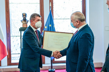 Generální ředitel NMvP převzal ocenění Grand Prix Patria Nostra 2020 za Libušín