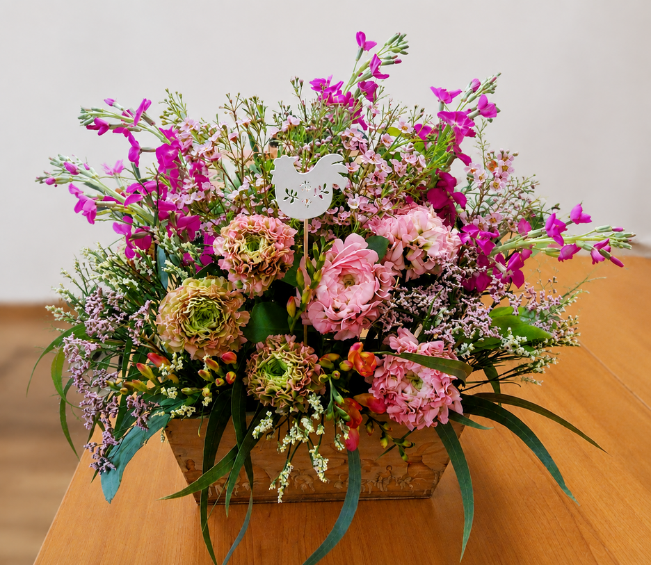 Floristický workshop – vypichované podzimní aranžmá 