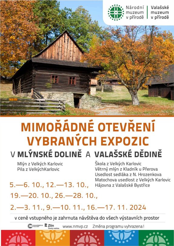 Mimořádné otevření vybraných expozic