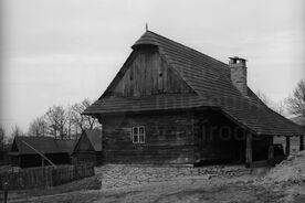 8_Valašská dědina, usedlost formana, 1969 / The Wallachian Village, the freight wagon driver’s cottage, 1969
