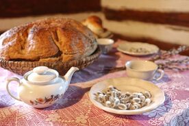 Z programu Velikonoce na Veselém Kopci, 2025. Foto: Pavel Bulena, Muzeum v přírodě Vysočina