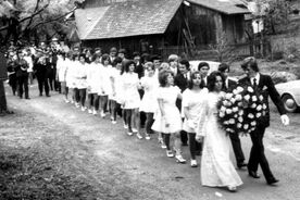 Věneček, 1973. Foto: Autor neznámý