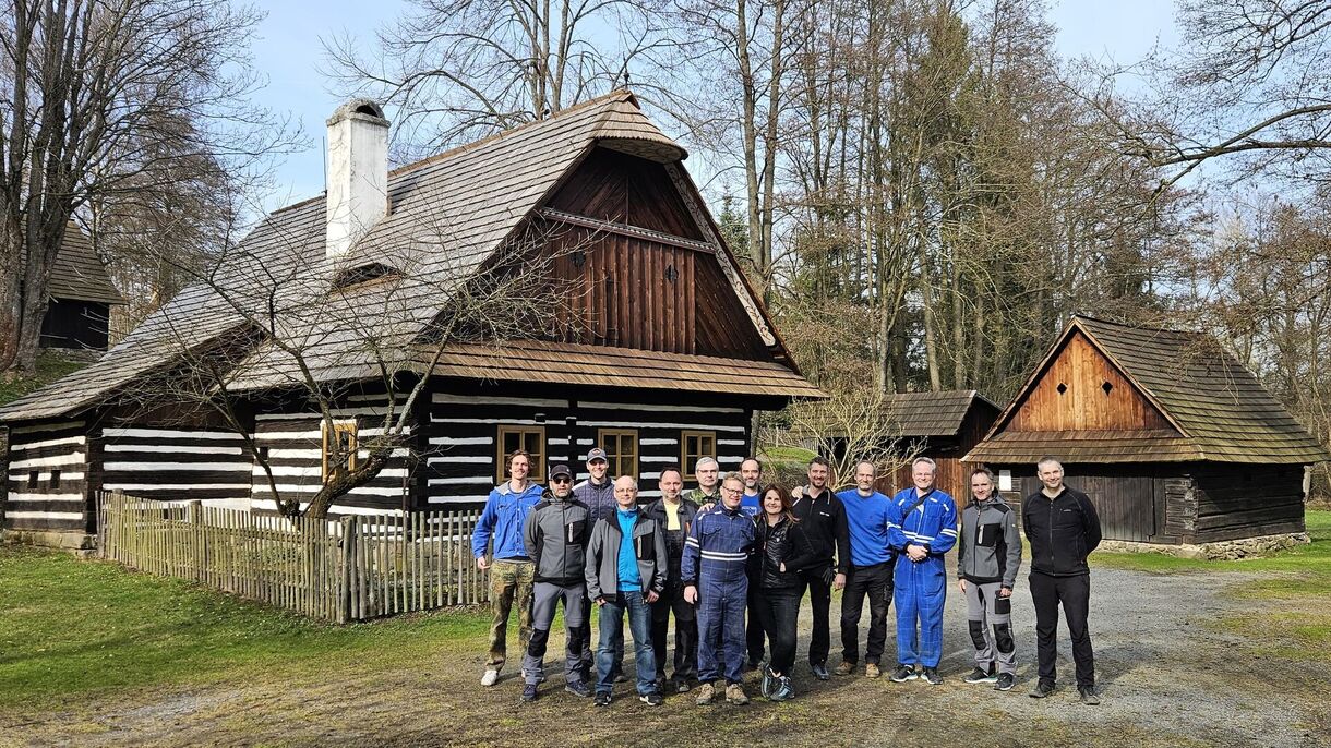 Z dobrovolnictví firmy T-Mobile na Veselém Kopci a Betlémě v Hlinsku, 2026. Foto: Blanka Grossová, T-Mobile