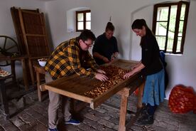 Muzeum v přírodě Zubrnice, Podzim na vesnici