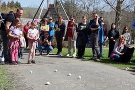 Z programu Velikonoce na Veselém Kopci, 2024. Foto: Nikola Pospíšilová, Muzeum v přírodě Vysočina